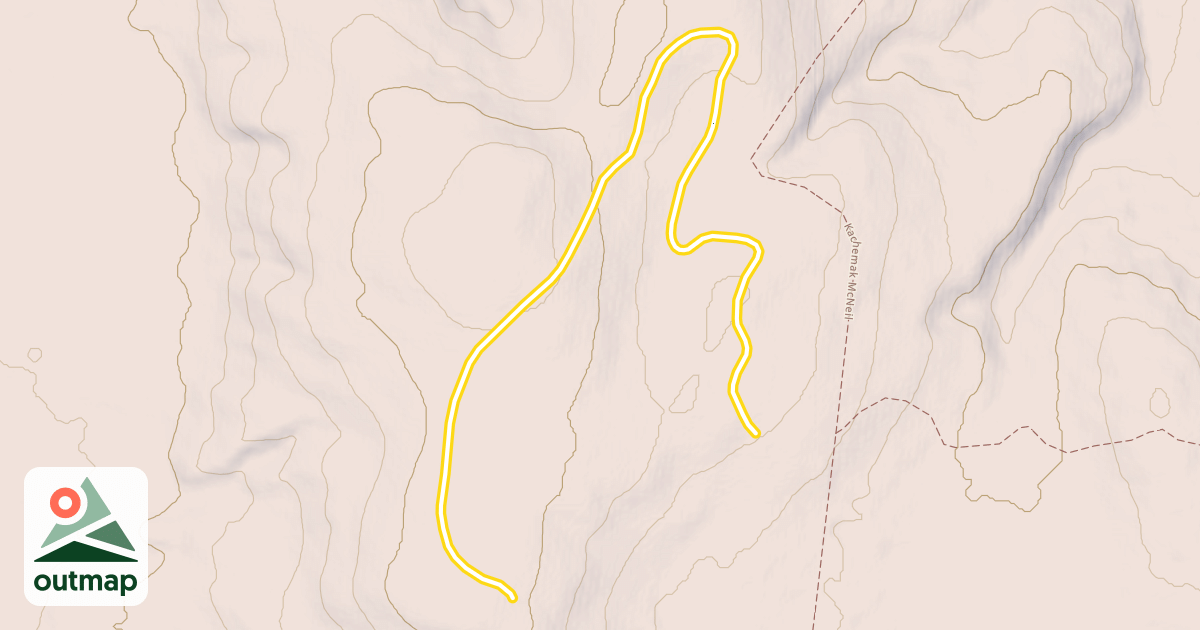 Map of Wolf Ridge Extension