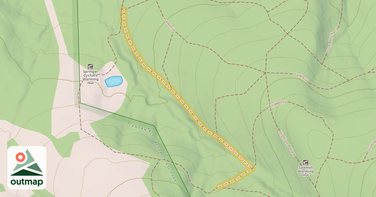 Map of Springer Forest
