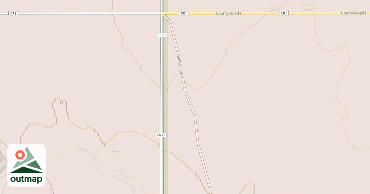Map of LEFT HALF