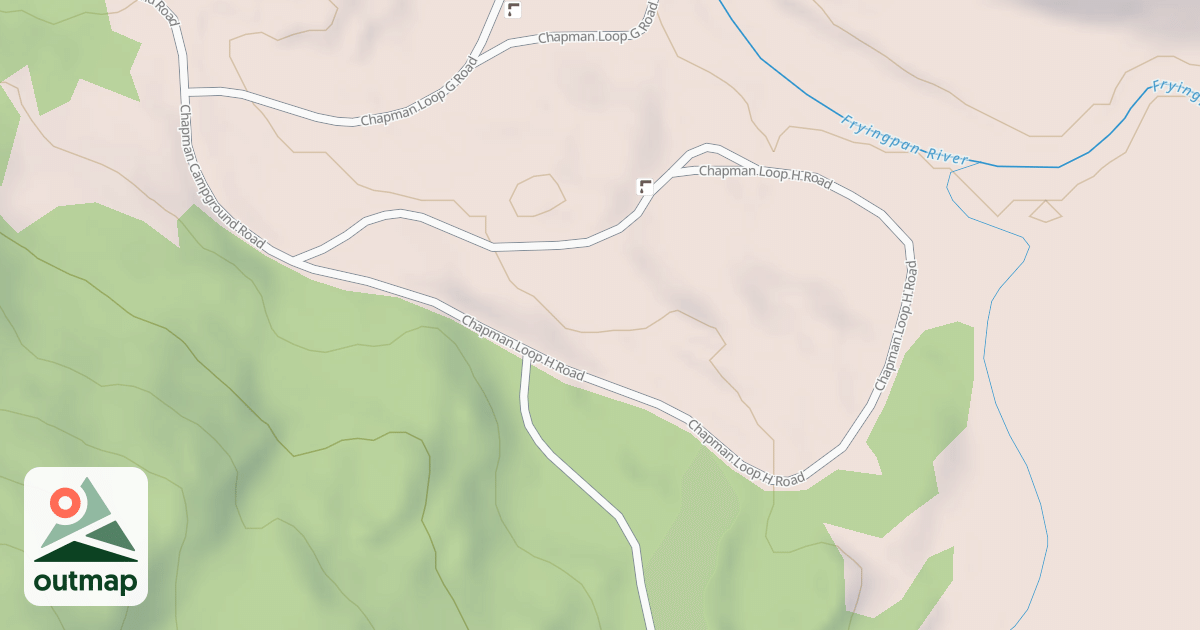 Map of CHAPMAN LOOP H
