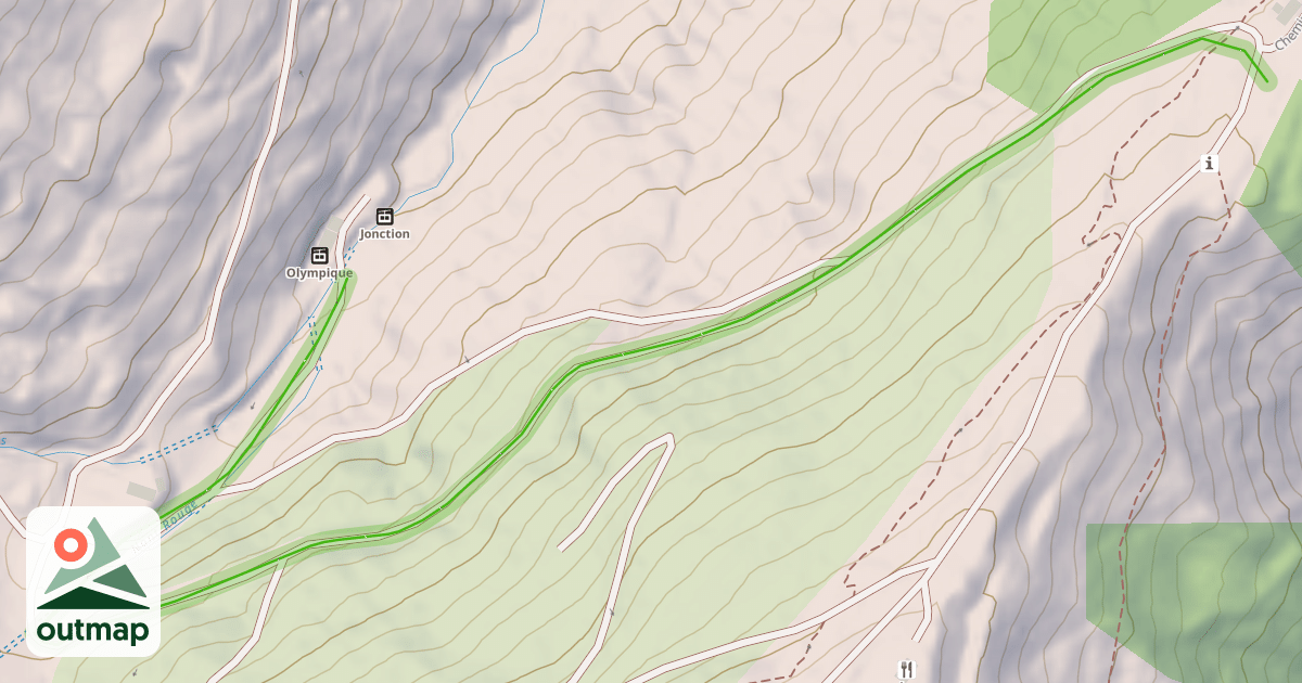 Map of Jonction