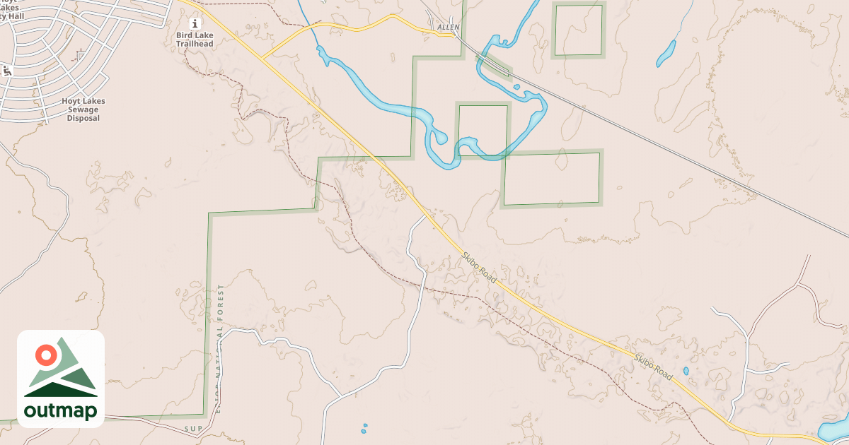 Map of BIRD LAKE ATV