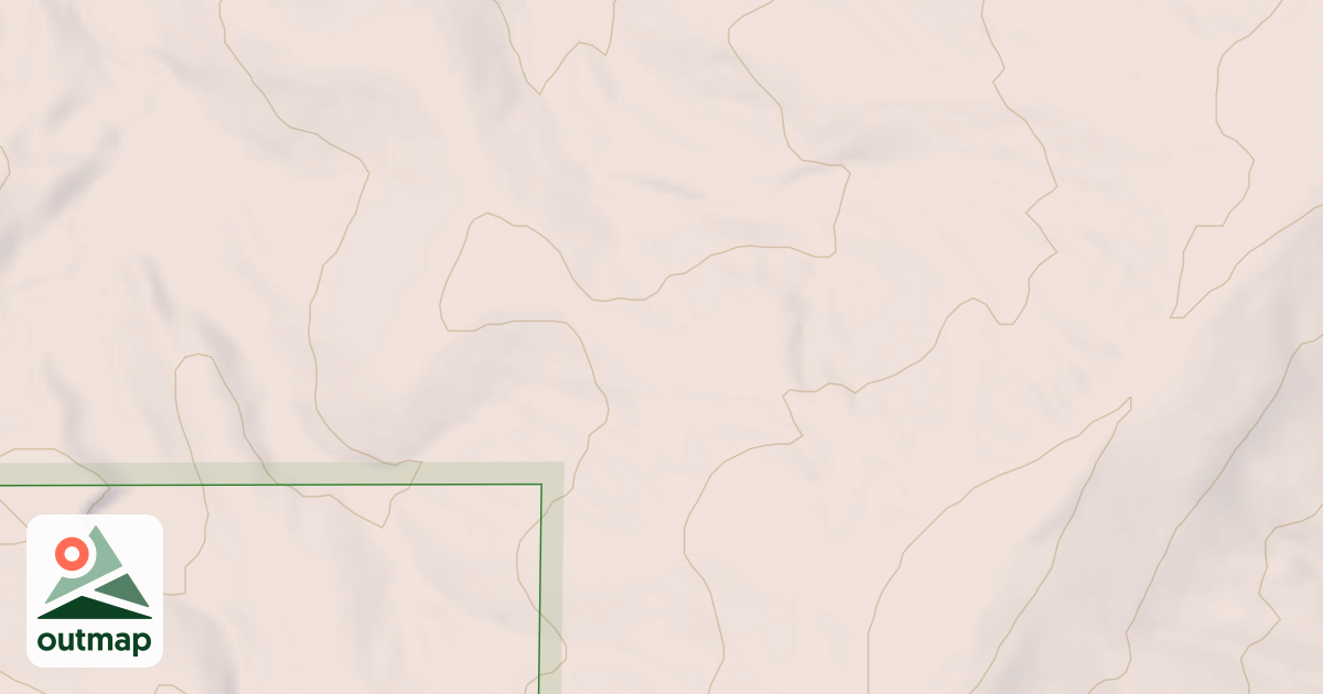 Map of HARRIS CREEK SPUR 2