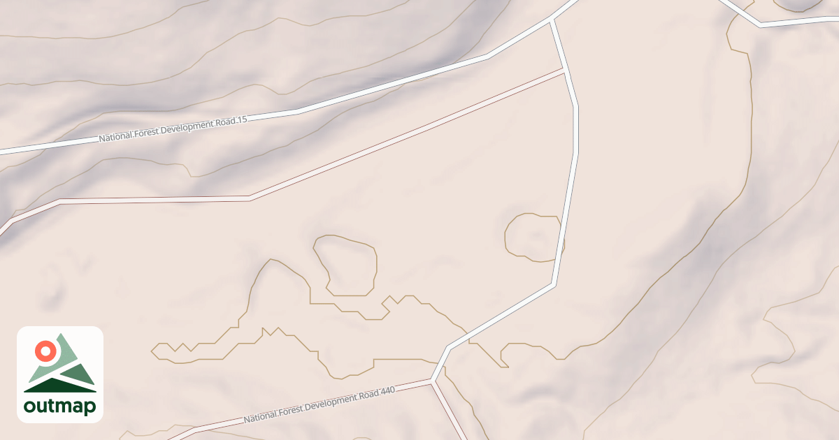Map of KEIL RIDGE