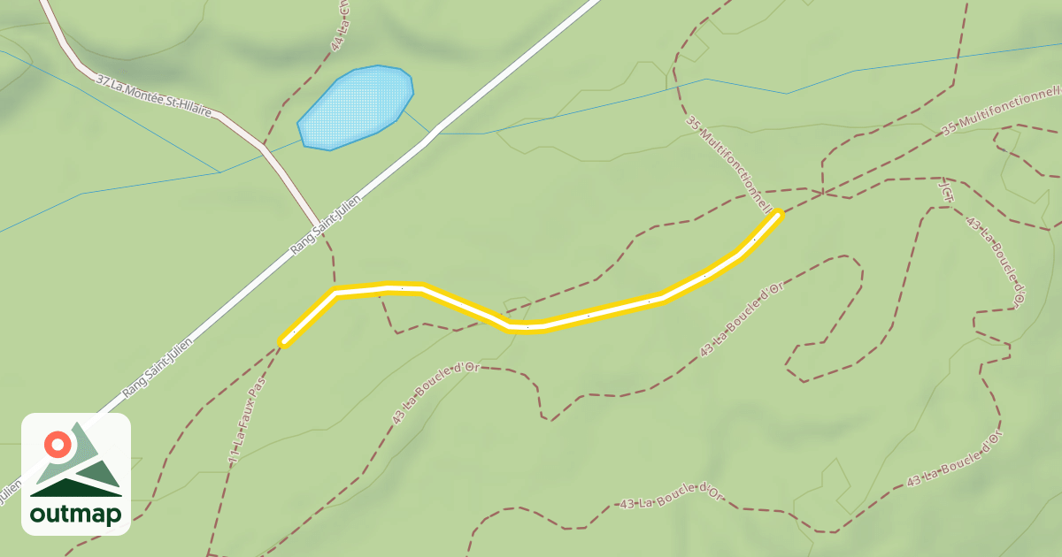 Map of 11 La Faux Pas