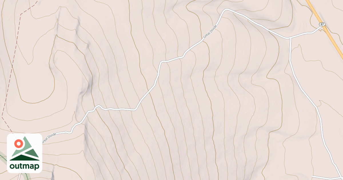 Map of DIVIDE
