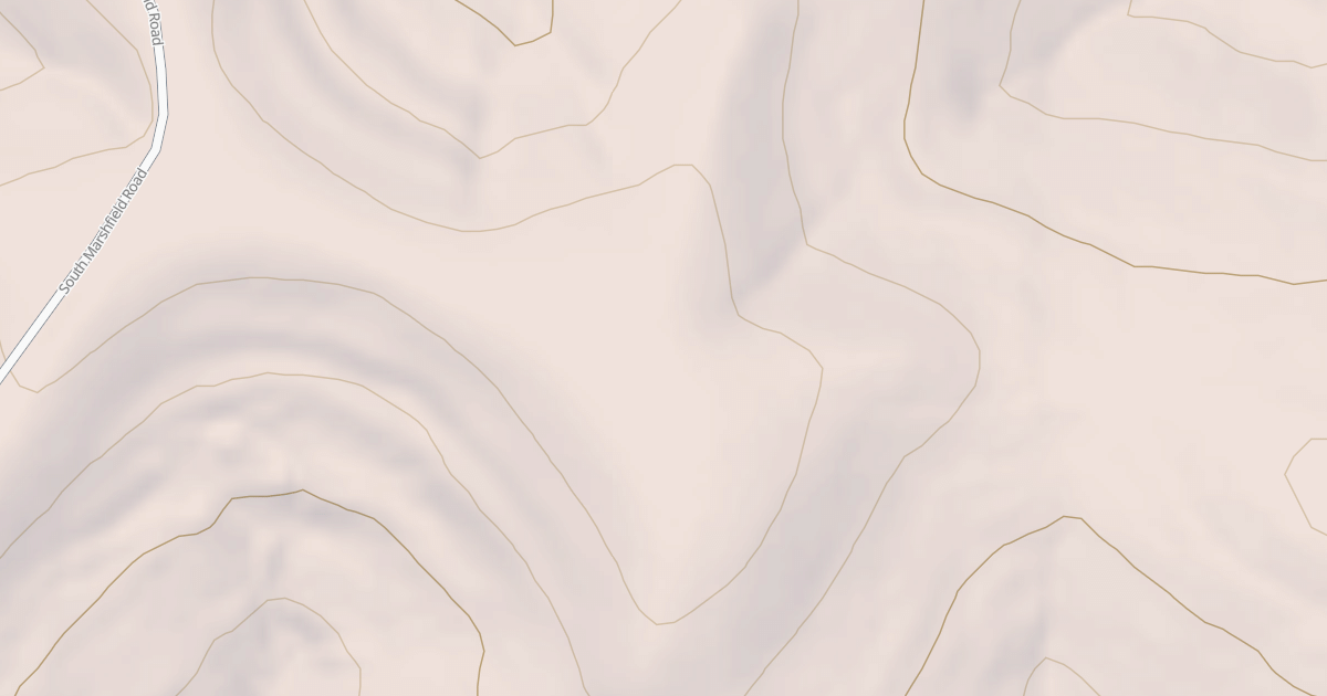 Map preview of MARSHFIELD RIDGE SPUR