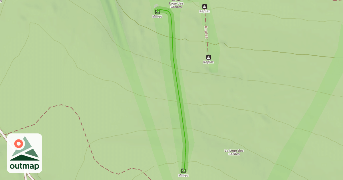 Map of Le Milieu