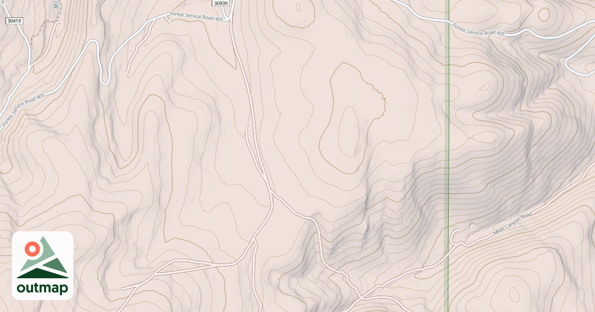 Map of DANISH FLAT