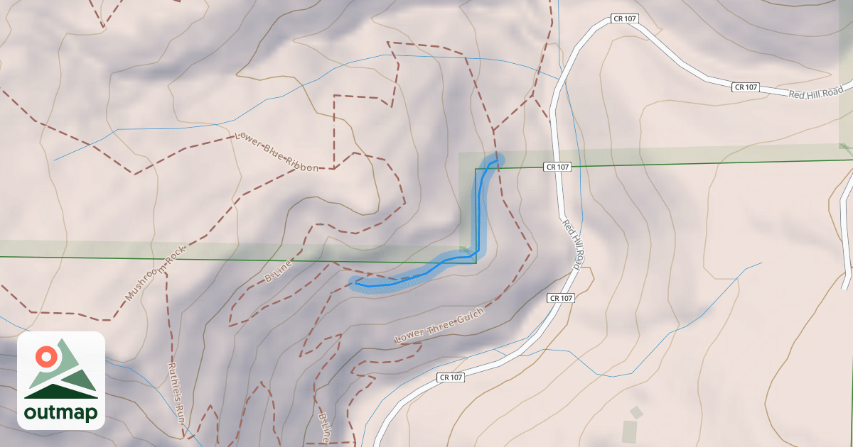 Map of B-Line Connector