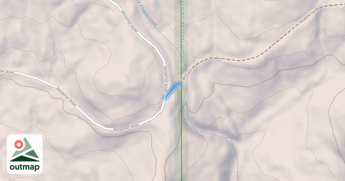 Map of CCC Trail
