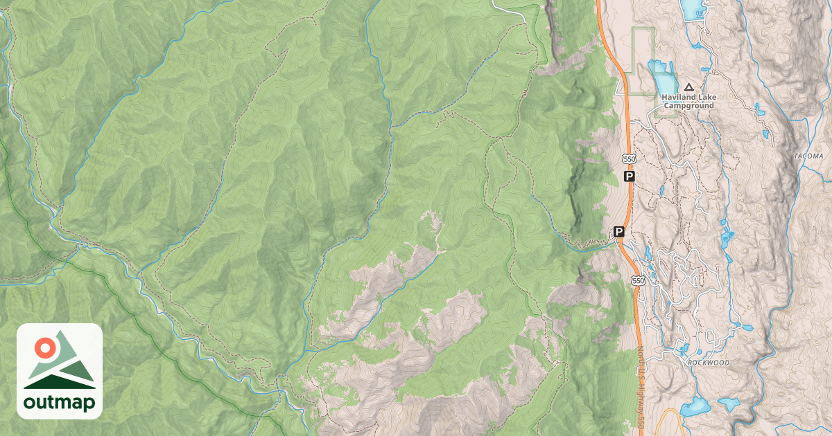 Map of Dutch Creek
