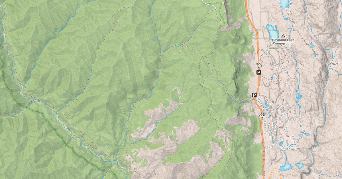 Map preview of Dutch Creek