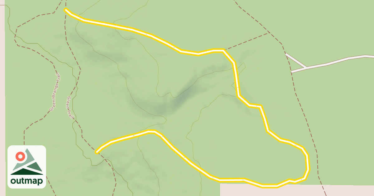 Map of Orange Trail