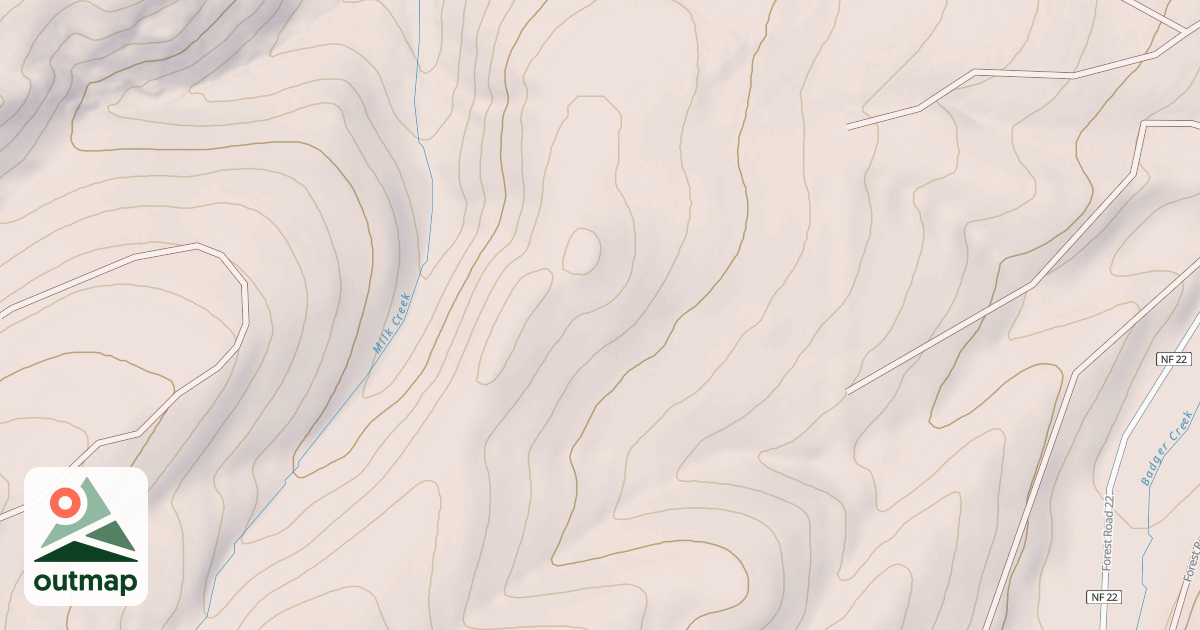 Map of USFS Motor Vehicle Use Map Roads {180AD3FE-0C3D-4895-9786-27666D35B611}