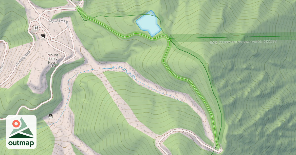 Map of Three Ts Trail