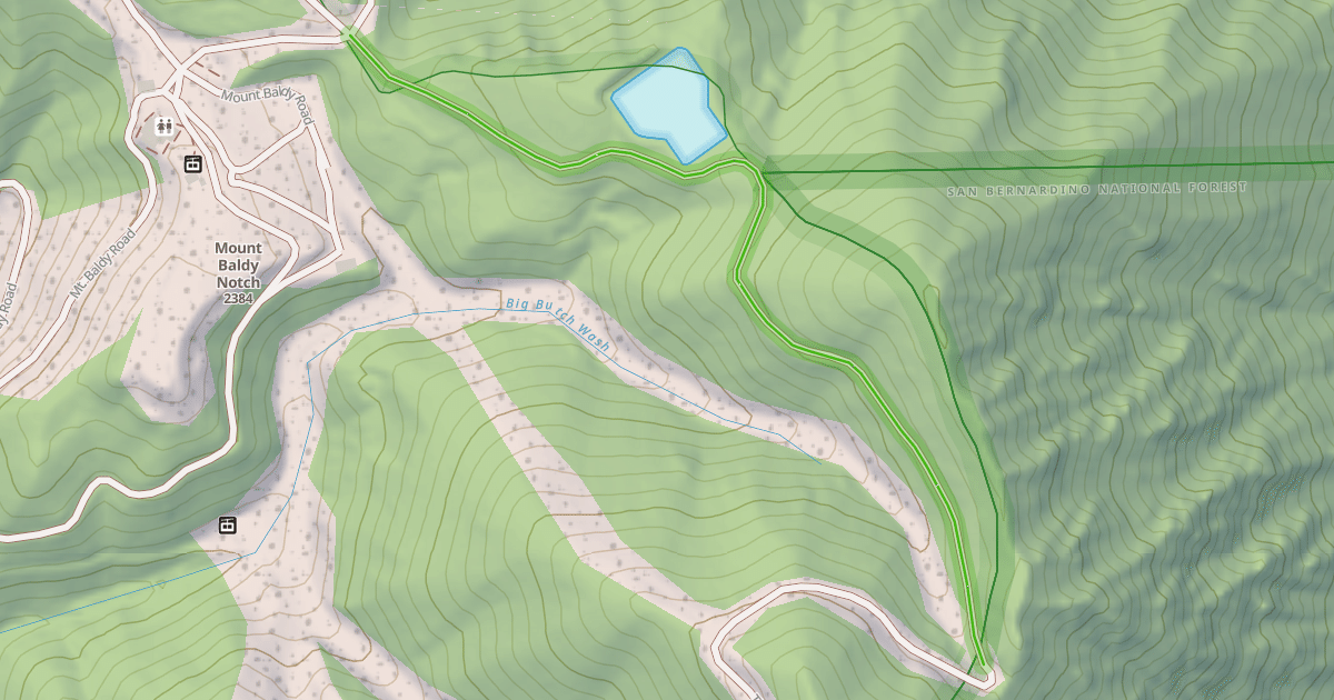 Map preview of Three Ts Trail