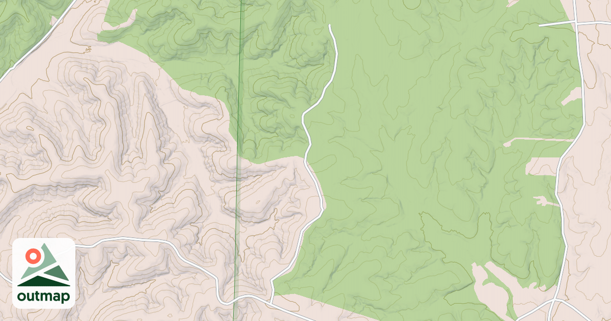 Map of CHLORIDE RIDGE