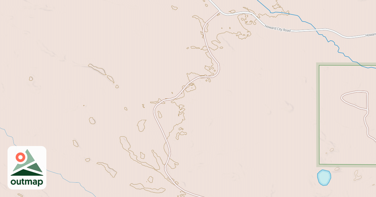 Map of NAUGLE CREEK