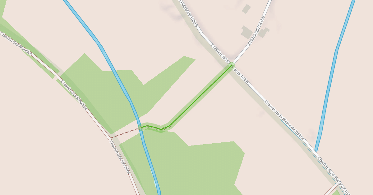 Map preview of Chemin du Nême