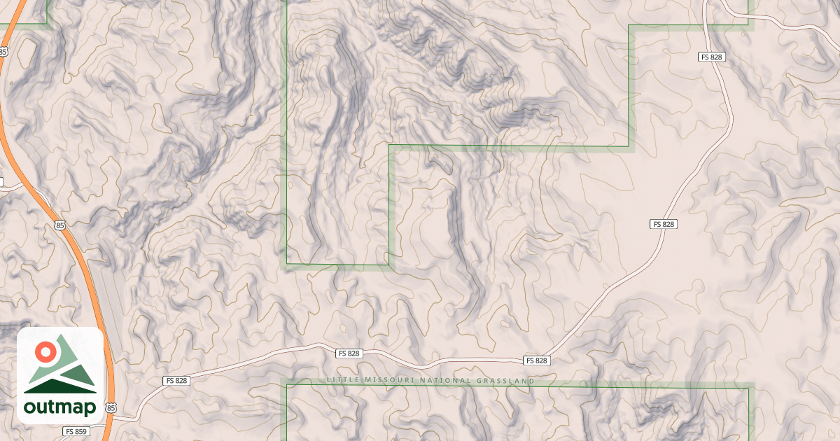 Map of (FDR) DRY CR