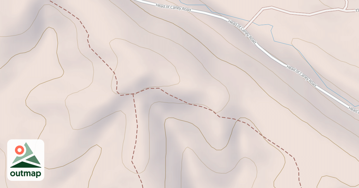 Map of White Sulphur Ohv Trail - F