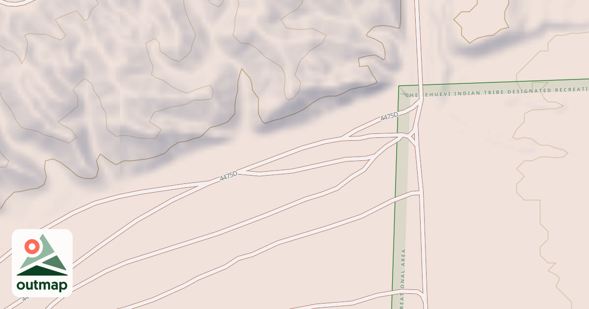 Map of BLM National GTLF Public Motorized Roads 0b138f06-469a-4083-9cfb-97994e735375