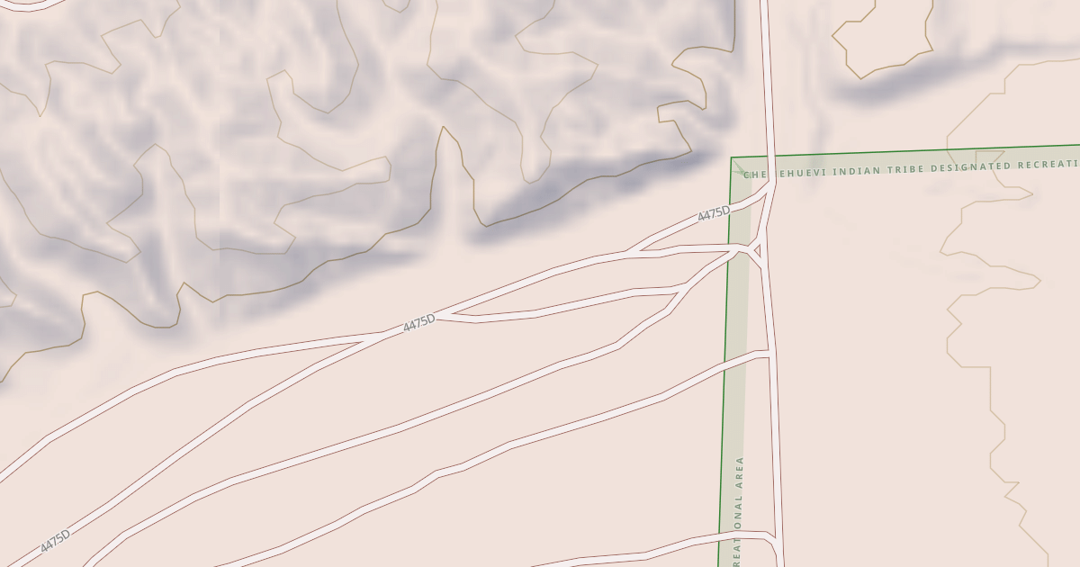 Map preview of BLM National GTLF Public Motorized Roads 0b138f06-469a-4083-9cfb-97994e735375