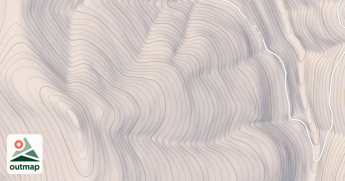 Map of Cornwall View Ohv