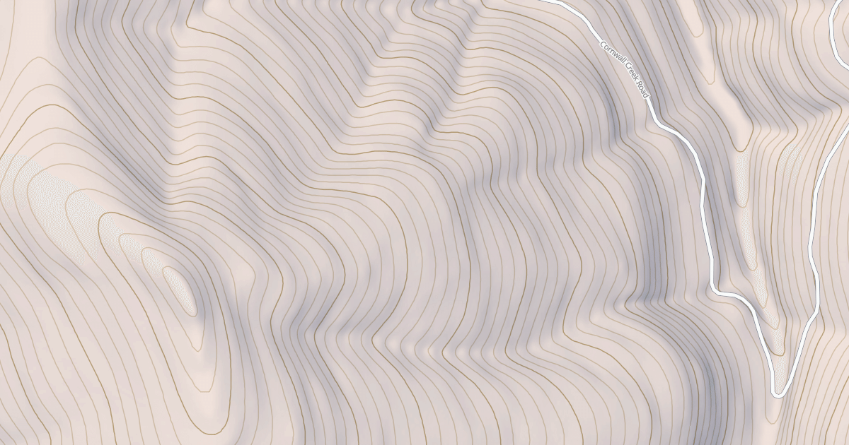 Map preview of Cornwall View Ohv