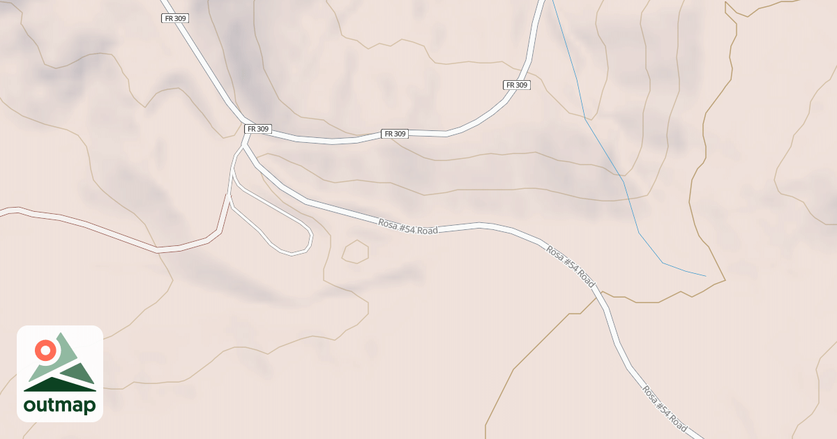 Map of ROSA #54