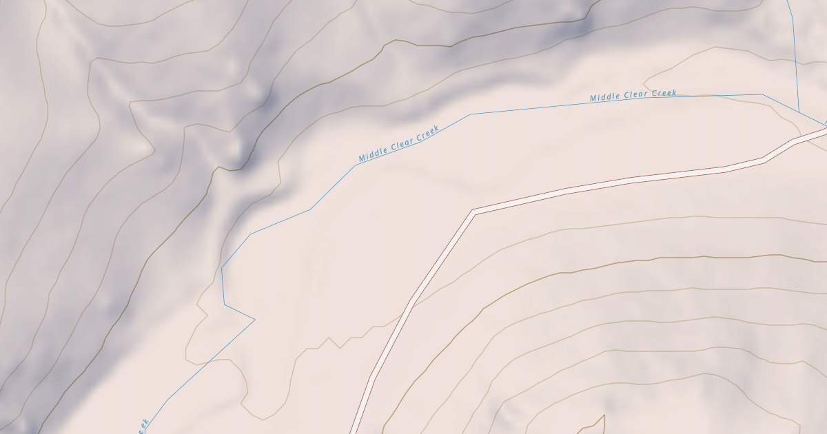 Map preview of MIDDLE FORK CABINS LOT G,F