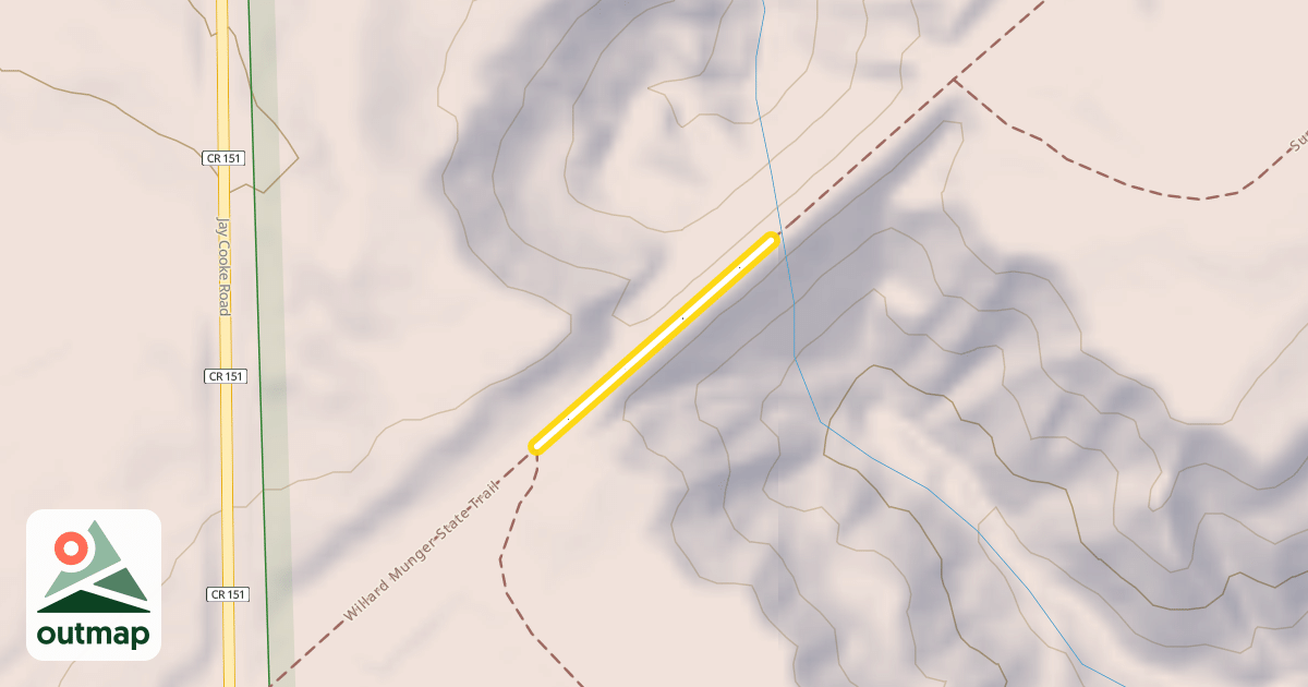 Map of Willard Munger State Trail