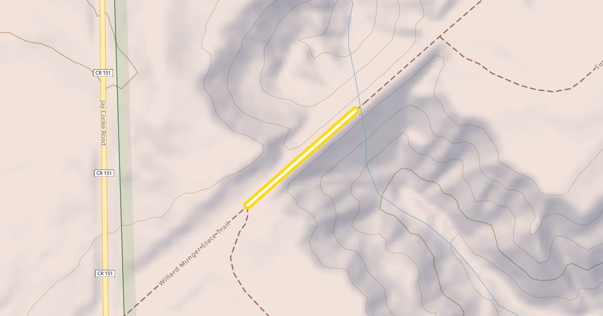 Map preview of Willard Munger State Trail