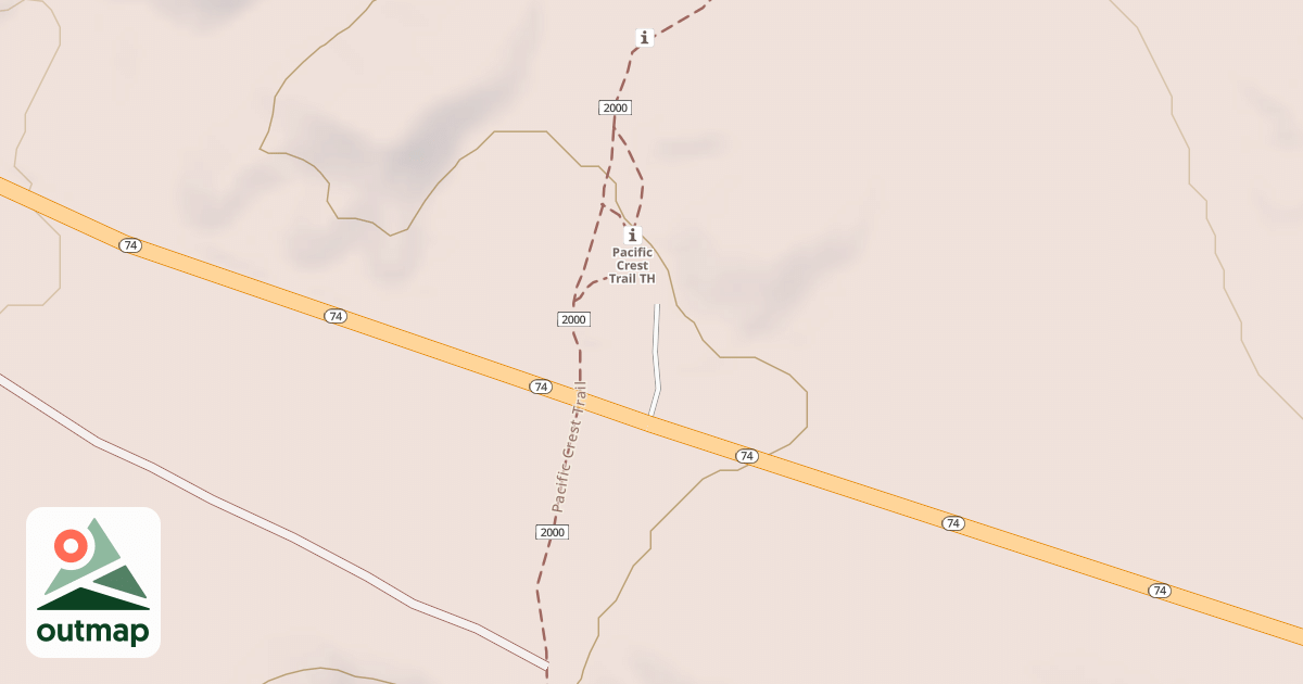 Map of BULL CANYON PARKING