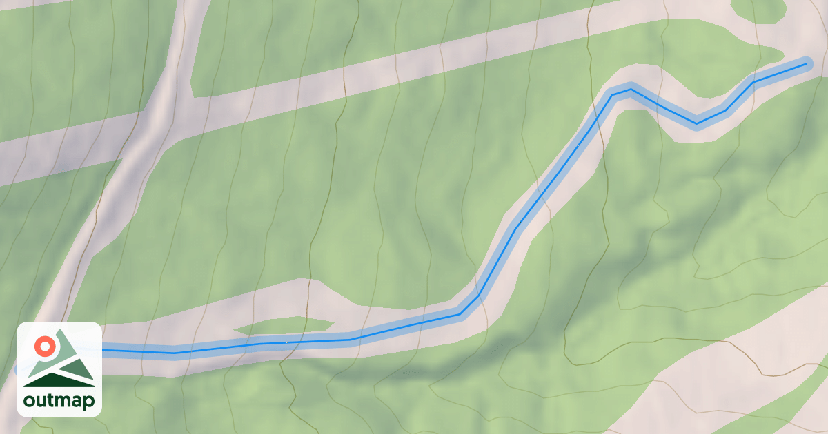 Map of Lower Milk Run