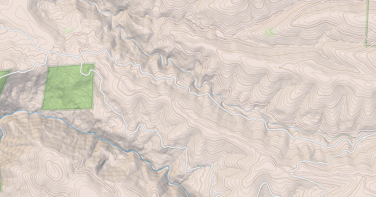 Map preview of CAMP CREEK