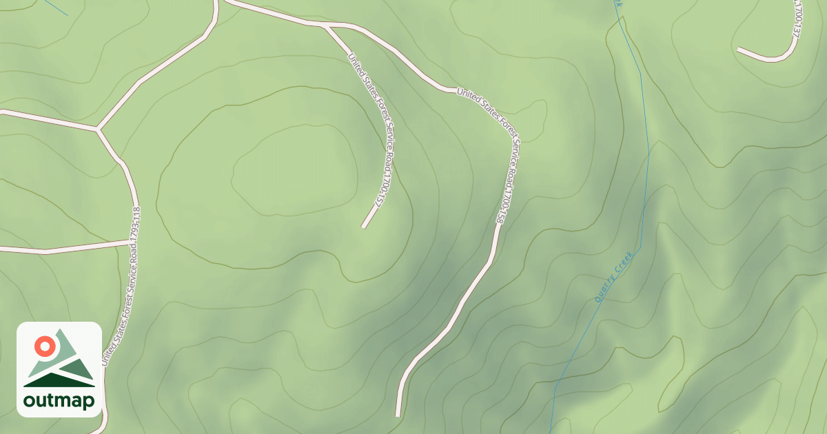 Map of USFS National Forest System Roads {2A5C4F8E-E255-4BD2-AEF5-D2478B255103}