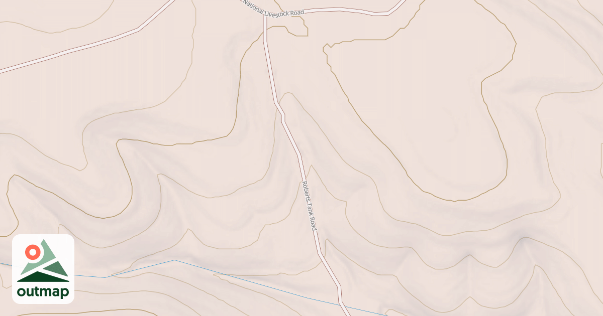 Map of ROBERTS TANK