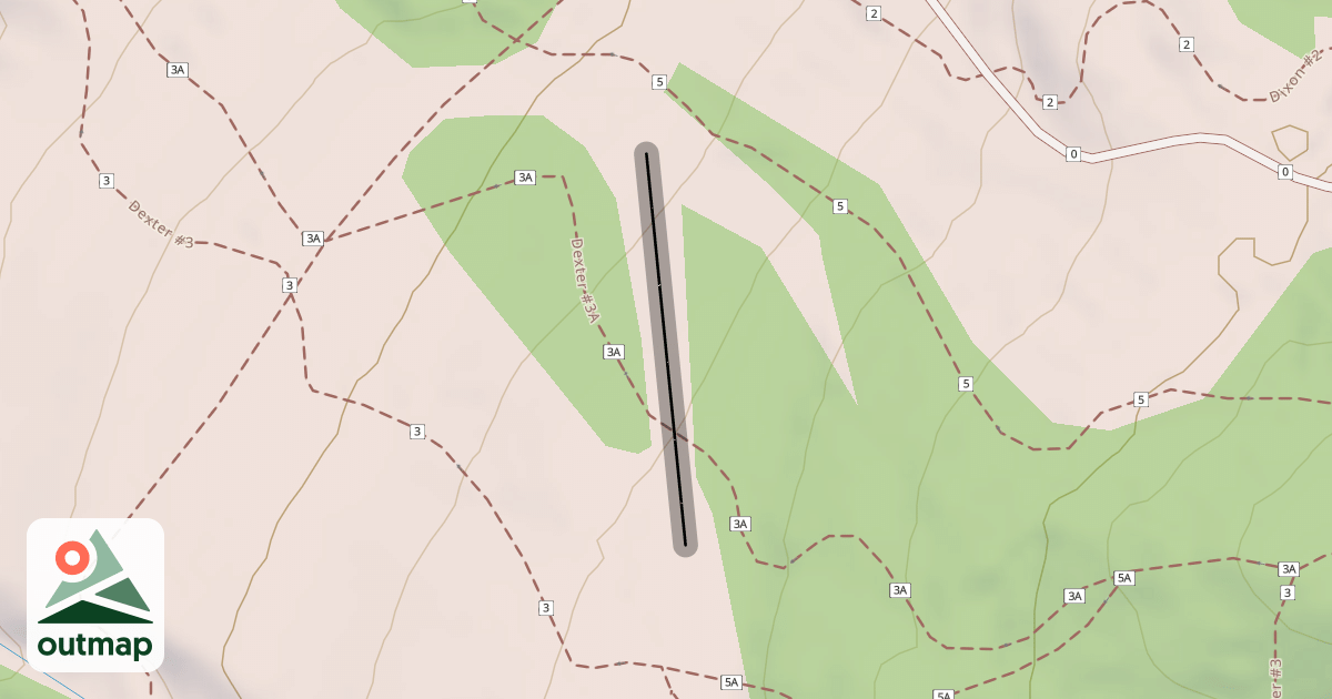 Map of 8A-Mont-mars
