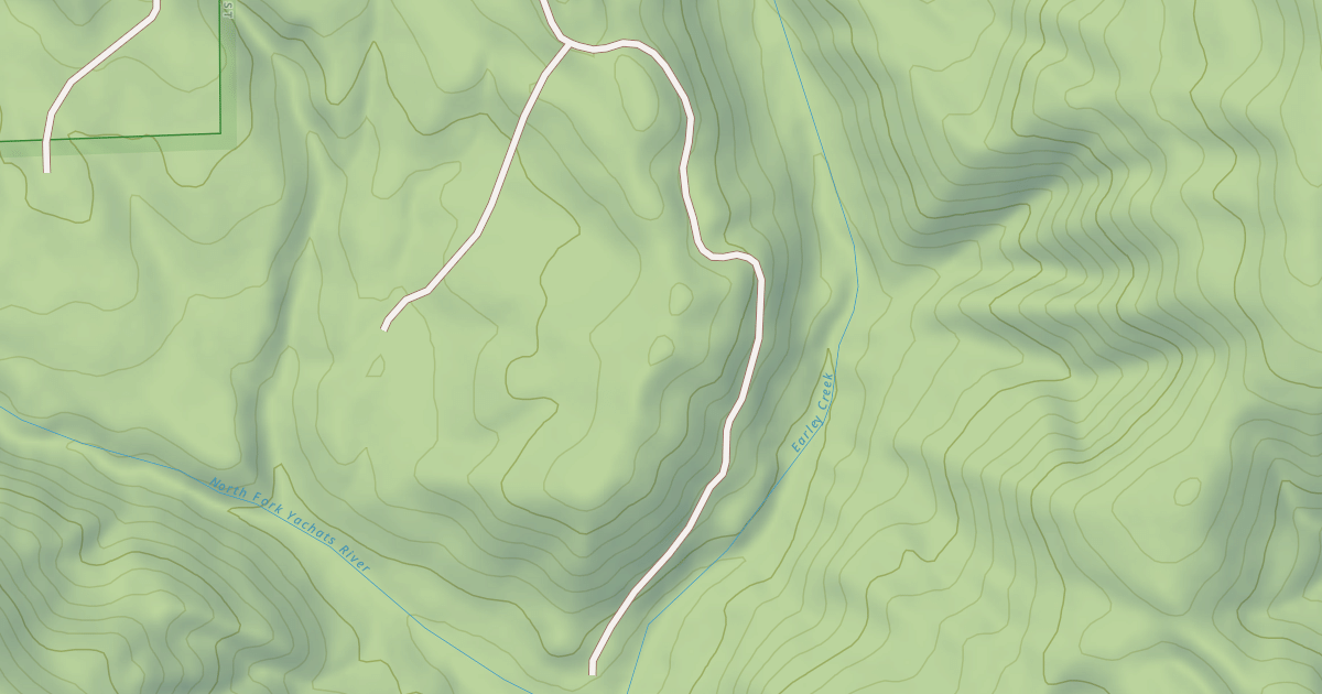 Map preview of USFS National Forest System Roads {57F198A7-BED8-4C88-997D-E2C705FEF0FE}