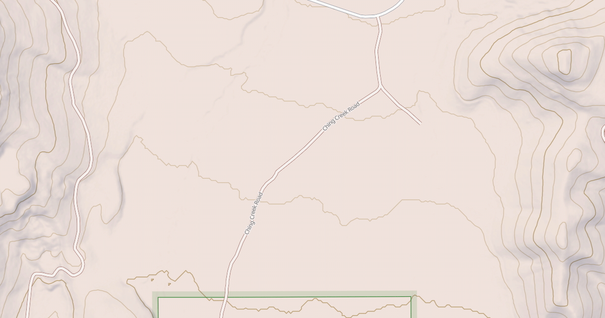 Map preview of SOUTH CHING CREEK