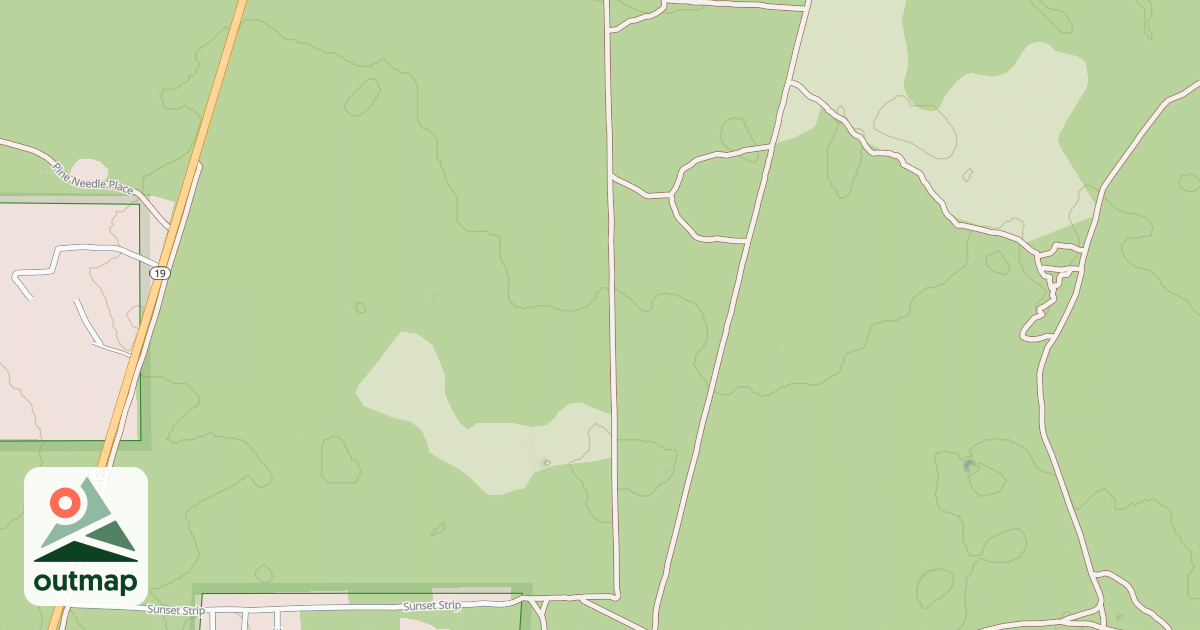 Map of USFS National Forest System Roads {5BA58CA8-5ECB-4FBE-8478-E19C16D4154F}