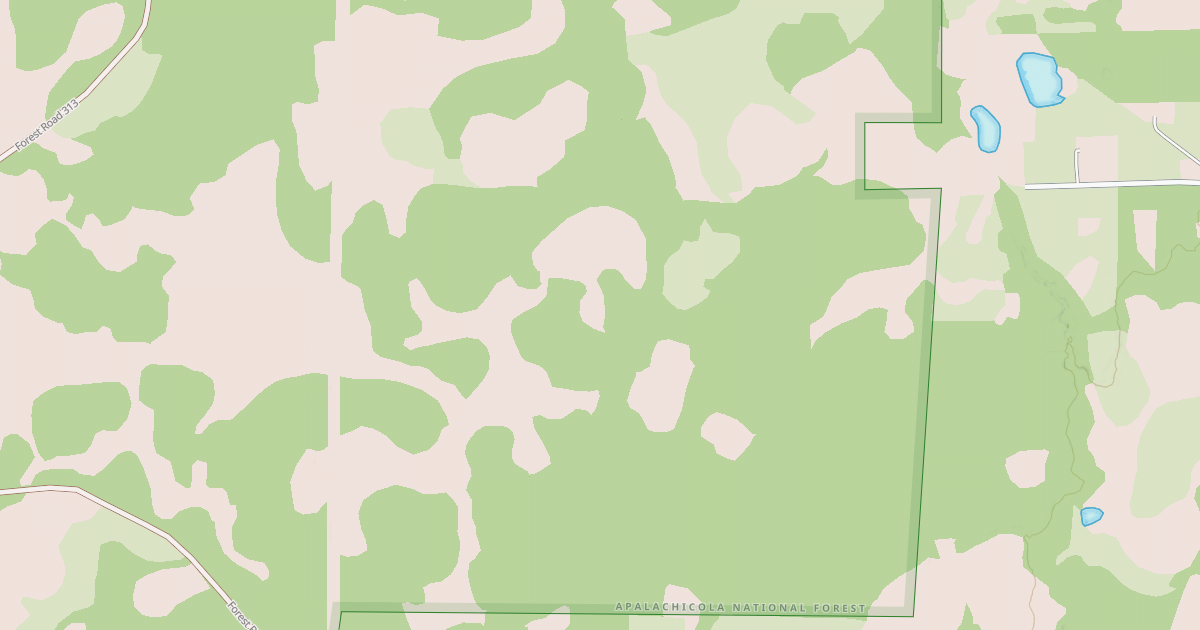 Map preview of USFS National Forest System Roads {2405700A-8057-4208-BAE6-3CC00CD7C2FC}