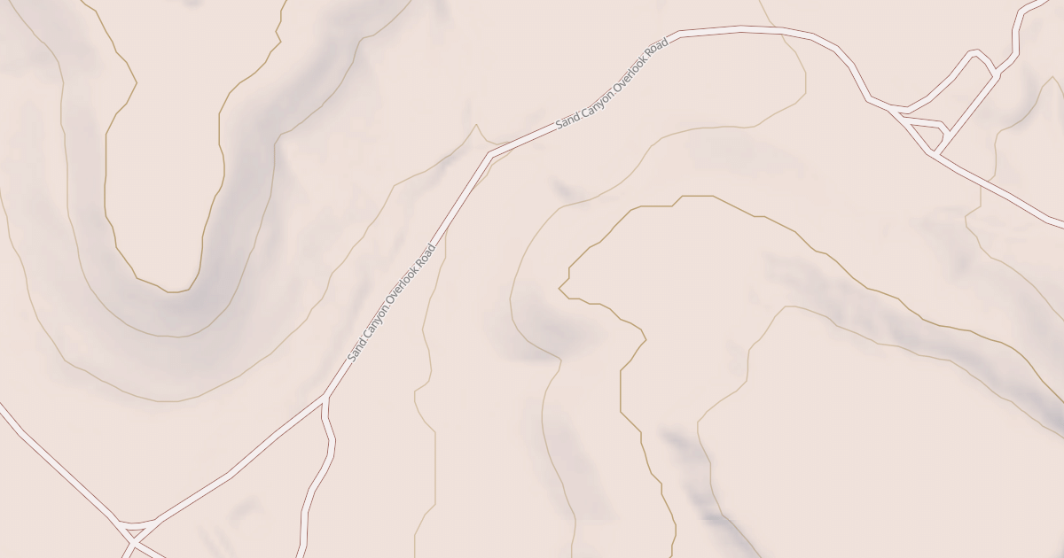 Map preview of SAND CANYON OVERLOOK