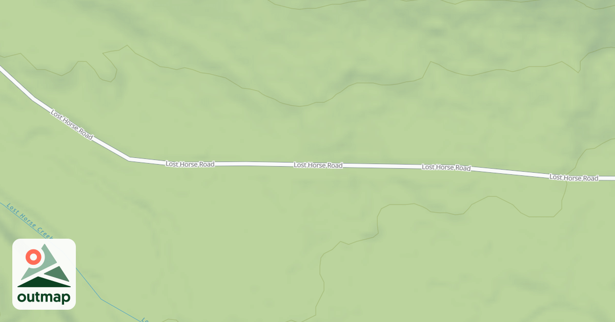 Map of (FDR) LOST HORSE