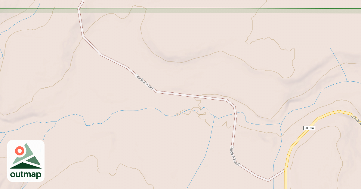 Map of GLADE A