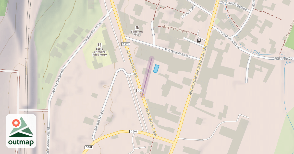 Map of Ruelle du Boulevard