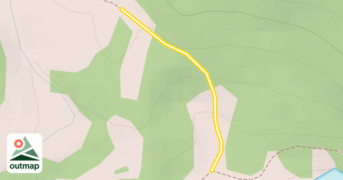 Map of Ring Lake Trail