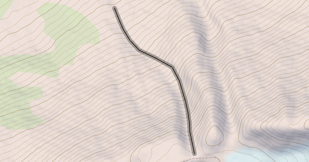Map preview of Christmas Chute